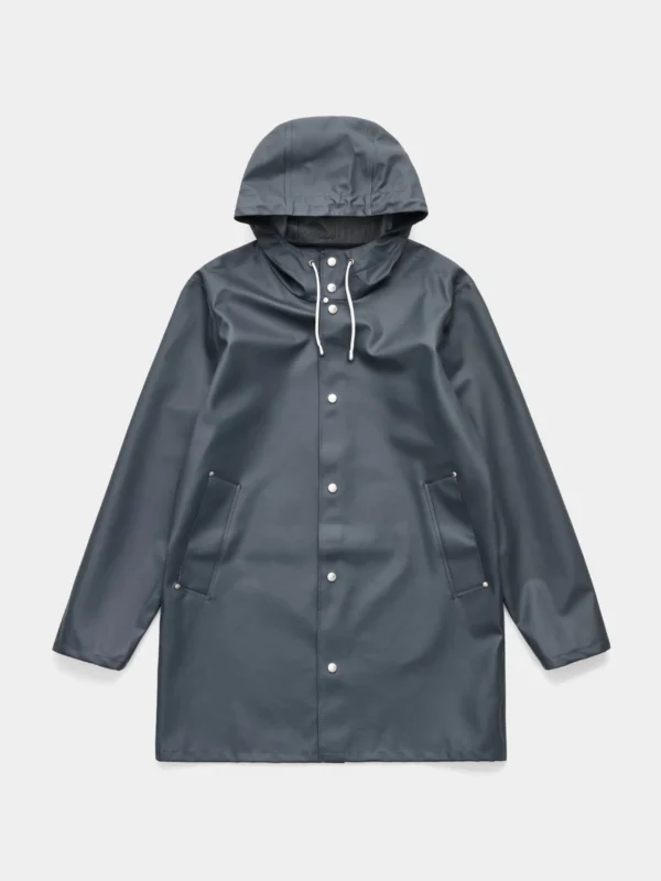 Men’s Packable Waterproof Rain Jacket-Charcoal