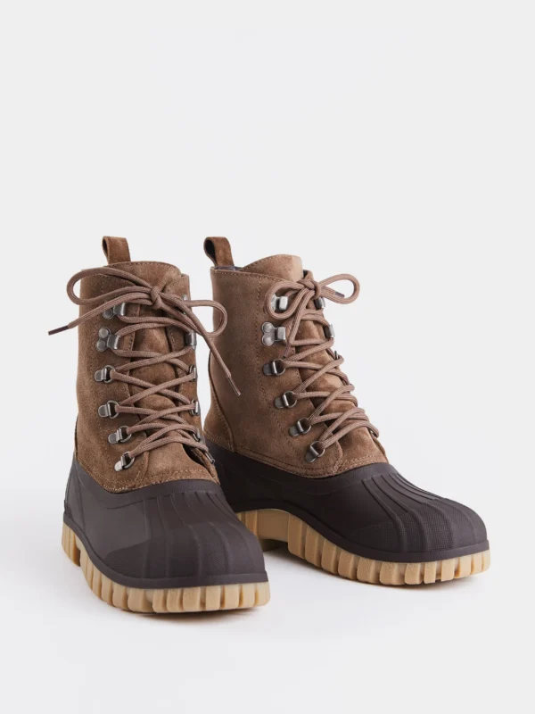 Women’s Waterproof Suede Duck Boots