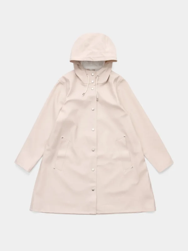 Women’s Heavyweight Waterproof Rain Jacket-Light Sand