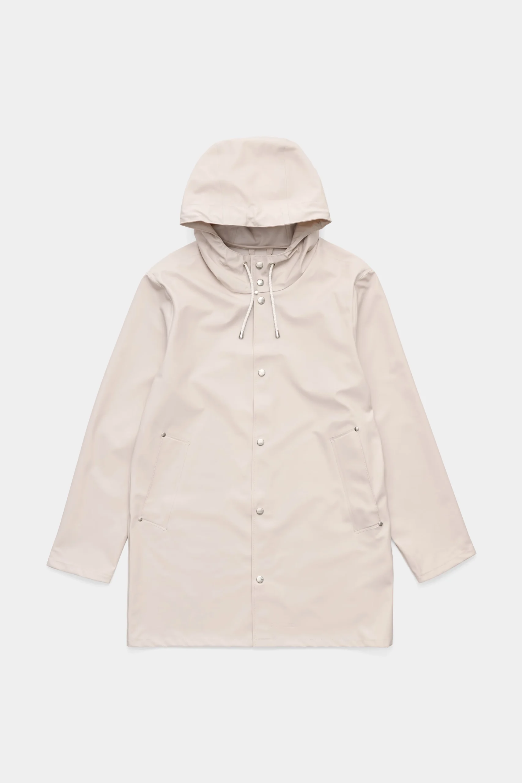 Women’s Packable Waterproof Rain Jacket-Light Sand