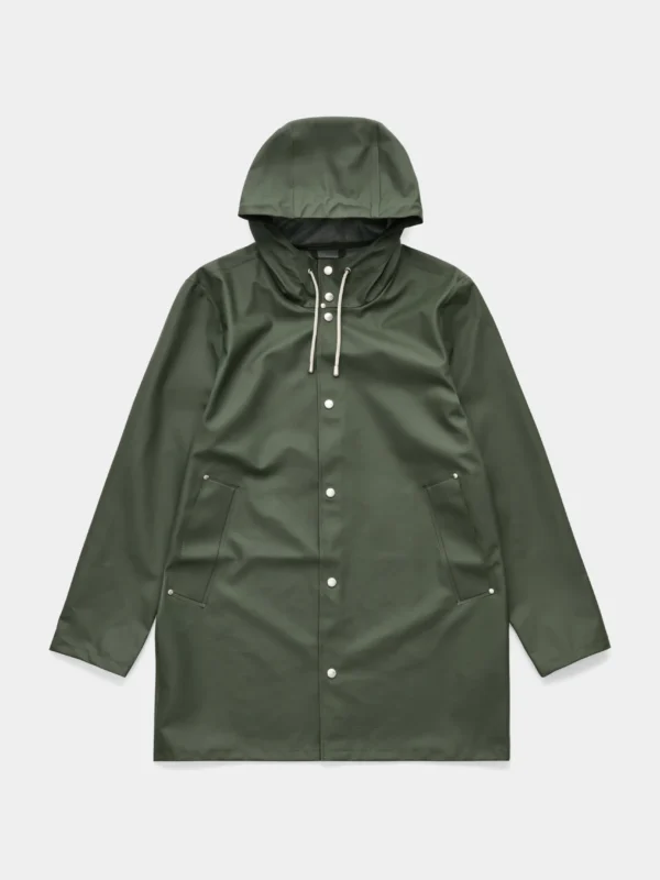 Women’s Packable Waterproof Rain Jacket-Green