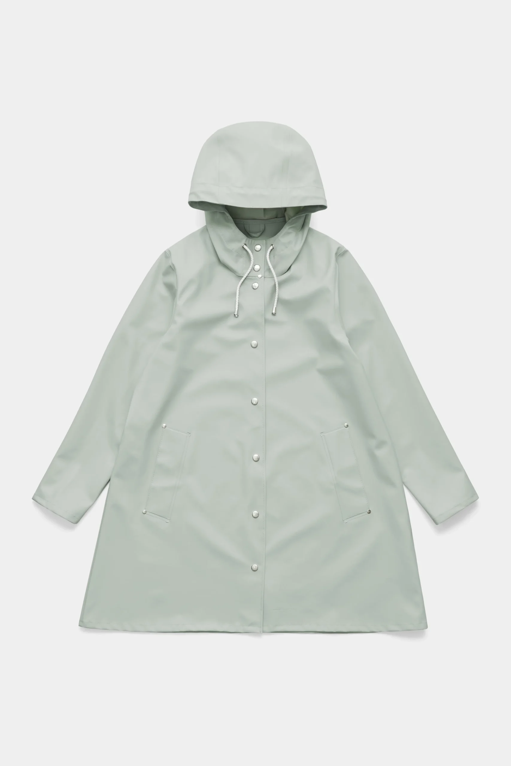 Women’s Packable Waterproof Rain Jacket-Sage
