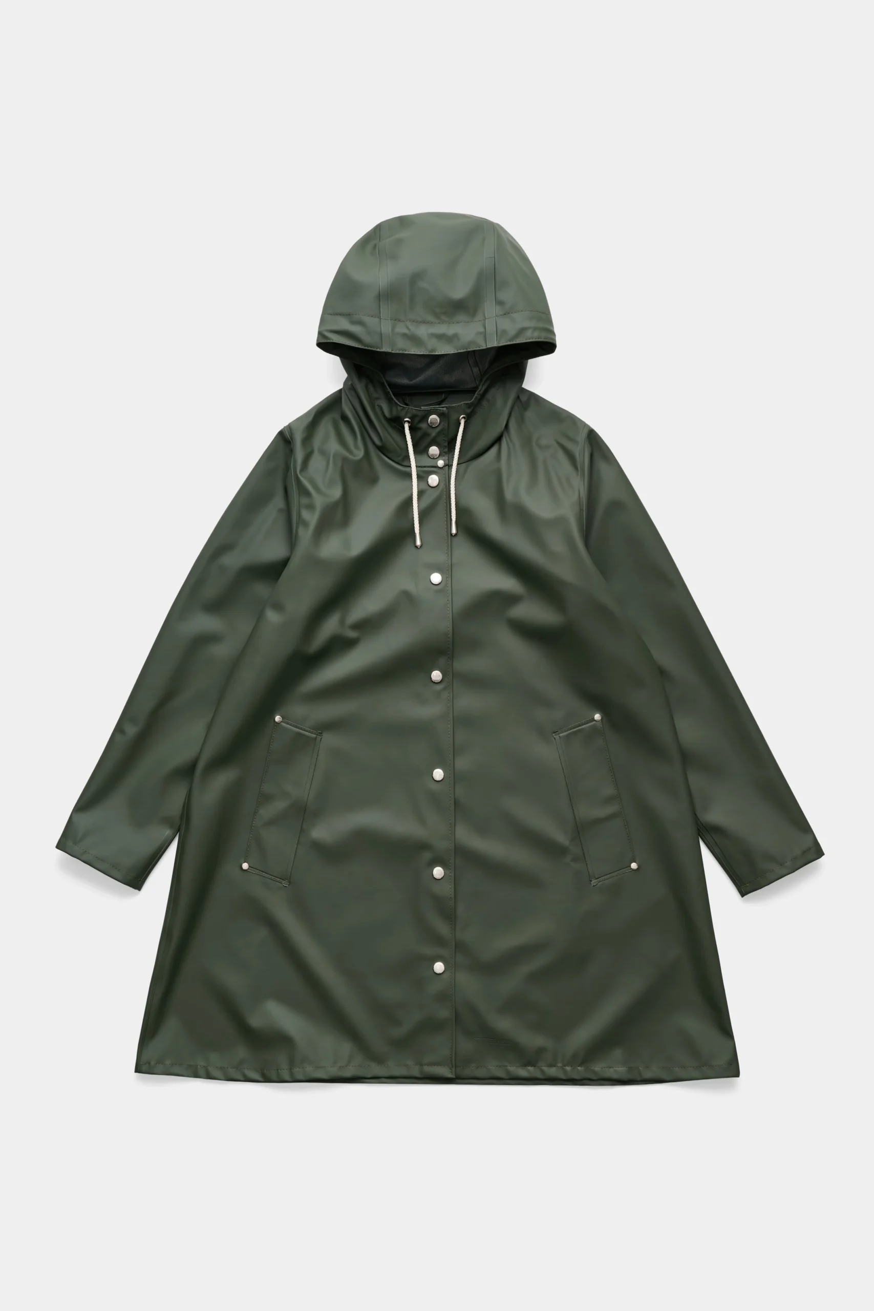 Women’s Packable Waterproof Rain Jacket-Green