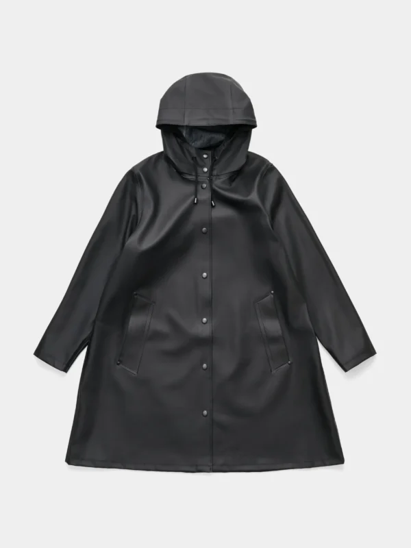 Women’s Heavyweight Waterproof Rain Jacket-Black