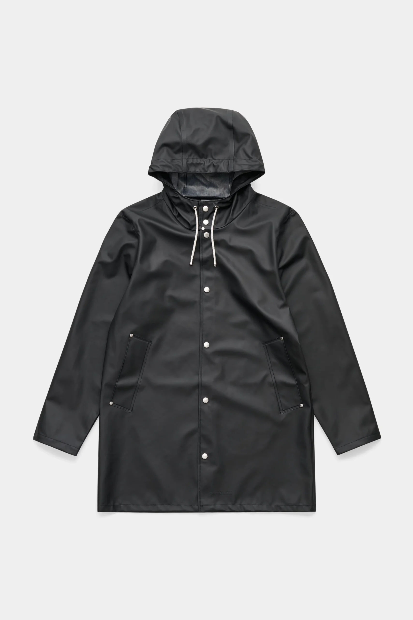 Women’s Packable Waterproof Rain Jacket-Black